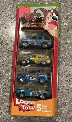 Matchbox Looney Tunes 5 Pack Gift Set Tasmanian Devil Daffy Bugs Tweety Wiley - Image 1 of 4