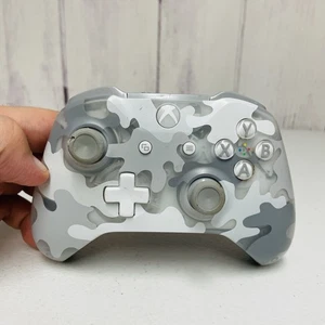 Xbox One Artic Camo Controller Microsoft Wireless - Picture 1 of 3