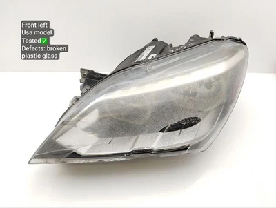 Headlight BMW 6 Gran Coupe 2014 Left USA 7255735 - Image 1 of 4