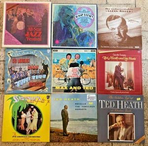 50x BIG BAND/SWING JAZZ Vinyl LP Records JobLot π₯ - Picture 1 of 5