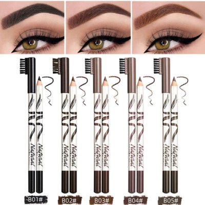 1PCS Waterproof Eye Brow Eyeliner Eyebrow Pen Pencil Makeup Cosmetic Tool NEW ~ - Image 1 of 4