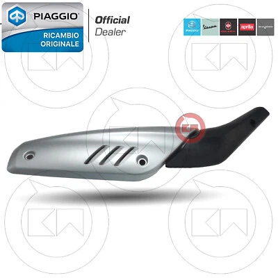 PARACALORE PROTEZIONE MARMITTA ORIGINALE PIAGGIO BEVERLY RST 4T IE 125 2010 2011 - Immagine 1 di 4