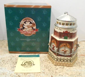 BUDWEISER CB11 ""CLYDESDALE ESTABLE"" PIEDRA DE MEMBRESÍA CON TAPA 1999 POR CERAMARTE - Imagen 1 de 4