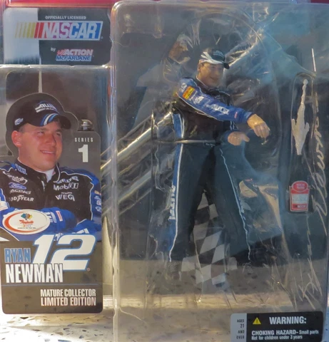 2003 RYAN NEWMAN action figure NASCAR Racing McFarlane new Cover