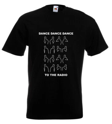 Ian Curtis Joy Division T Shirt Transmission Dance To The Radio 12 Cols S - 5XL - Image 1 of 2