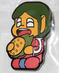 NEU SEGA ALEX KIDD NUMSKULL PIN ABZEICHEN OFFIZIELL SMS MD SPIEL PROMO KLASSIKER RETRO - Bild 1 von 3
