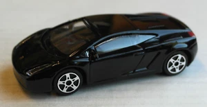 Bburago Lamborghini Gallardo schwarz 1:43 Modellauto Sportwagen Auto Car black - Picture 1 of 4