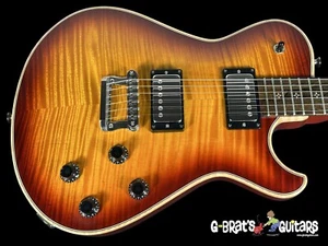 2025 KNAGGS KENAI TIER 1 FLAME TOP w ZIRCOTE FRETBOARD ~ DARK CHERRY BURST - Picture 1 of 12