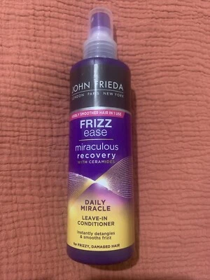 John Frieda Frizz Ease Daily Miracle Leave-In Conditioner Smooths Frizz 200ml - Image 1 of 2