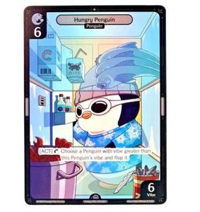 FOIL ***Hungry Penguin*** Vibes Pudgy Penguins TCG Evrything - Imagen 1 de 2