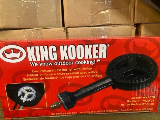 Quemador de baja presión King Kooker WKAF2B con orificio - ¡¡COMPRA MÁS Y AHORRA!!! Foto 1 de 1