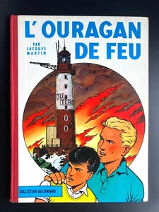 Lefranc L'ouragan de feu EO belge 1961 Jacques Martin BON ETAT PLUS - Picture 1 of 15