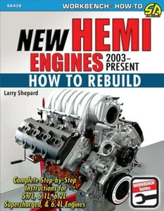 New HEMI Engines 2003-Present: How to Rebuild Book-Gen 3-5.7L-6.1L-6.2L-6.4L~New - Picture 1 of 1