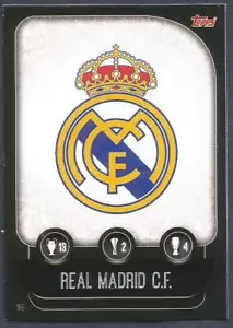 TOPPS CHAMPIONS LEAGUE MATCH ATTAX 2019-20- #155-REAL MADRID TEAM BADGE - Picture 1 of 1