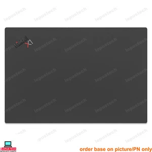 LENOVO Thinkpad X1 Carbon 8th gen8 2020 Lcd back cover with X1 logo A Case - Picture 1 of 2