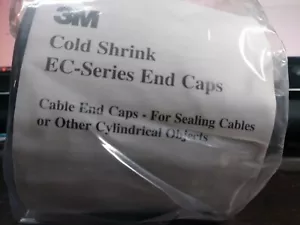 3M EC-4 COLD SHRINK END CAP 1.79 - 3.32 INCH TUBULAR RUBBER SLEEVE NEW LOT OF 2 - Picture 1 of 6