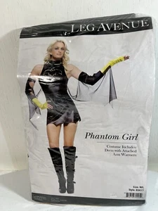 Disfraz Leg Avenue Phantom Girl para mujer M/L #83417 Disfraz de Halloween Nuevo de Lote Antiguo - Imagen 1 de 5