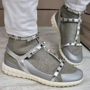 Valentino Rockstud Body Tech Sock Sneaker Turnschuhe Flats Schuhe 785£ EU 36 UK 3 - Bild 1 von 19