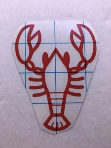 Lobster Die Cut Vinyl Sticker Decal Beach Summer Reef - Picture 1 of 3