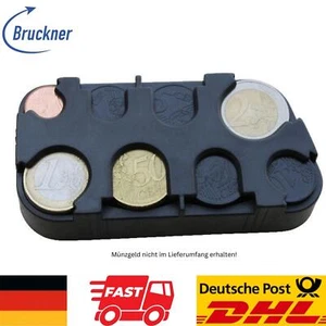 Münzsammler Münzhalter Münzsortierer Münzspender Münzbox Kleingeldsammler Euro - Bild 1 von 6