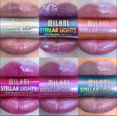  Milani Stellar Lights Holographic Lip Gloss, You Choose - Image 1 of 4