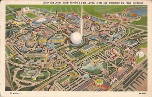 ART: John Wenrich - 1939 New York World's Fair Overview - Picture 1 of 3