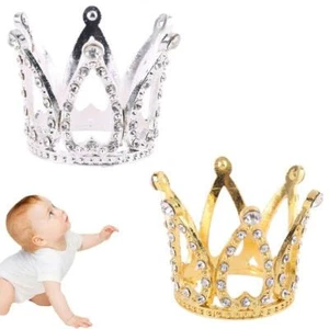 Baby Crown Photo Photography Props Headband Ring Mini Decoration Newborn Girls - Picture 1 of 9