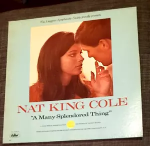 NAT KING COLE A Many Splendored Thing LP Album - Vinyl Living Sound Records - Imagen 1 de 5