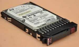 HP 300GB 10K SAS 2.5 inch 6G Dual Port Hot Plug Hard Drive 507127-B21 507284-001 - Bild 1 von 1