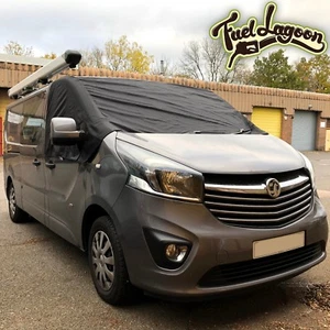 Trafic NV300 Vivaro Camper Van Window Screen Cover Black Out Blind 2014+ - Picture 1 of 5