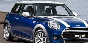 Fits Mini Cooper Hood Stripe Decals - right and left side. choose color - Picture 1 of 4