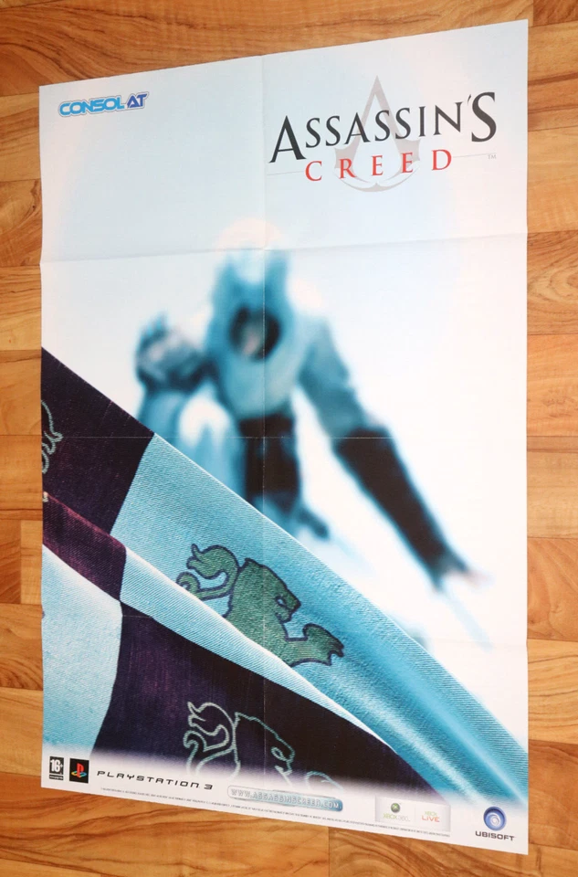 Assassin's Creed / Tom Clancy's Ghost Recon Advanced Warfighter Map PS3 Poster - Image 1 of 4