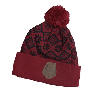 GORRO DE MEDIA/SOMBRERO OSFM-Bloodstone CCM HOCKEY SENIOR/ADULTO Holiday Pom - Imagen 1 de 3