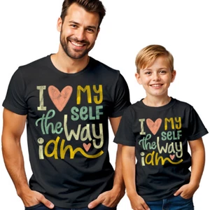 Mens Kids Self Love Mental Health Awareness T-Shirt Tee Anxiety Emotional #MHA - Picture 1 of 30