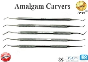 Dental Amalgam Carvers  Stainless Steel, Frahm, Hollenback & Ward Carver Aver UK - Picture 1 of 16
