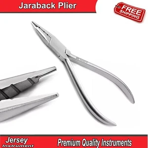 Dental Jaraback Plier Orthodontic Loops Forming Groove Braces Closing Light Wire - Picture 1 of 4