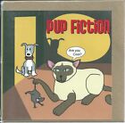 Pup Fiction Canine Movie Spoof Theme Blank Card