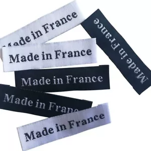 Embroidered Woven Fabric Labels Washable Clothing Label Tags Sewing Supplies 1pc - Picture 1 of 18