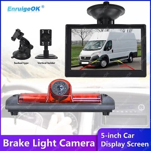For Fiat Ducato, Citroen Relay, Peugeot Boxer, Brake Light Reversing Camera Kit - Picture 1 of 19