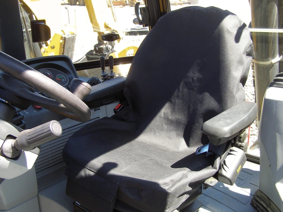 Original Jay's Equipment Backhoe-Tractor Seat Cover - Low Back - Made in USA - Image 1 of 4