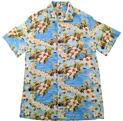 J.Crew Aloha Floral Orchid Hawaiian Shirt Men S Multicolor Cotton NWT G5437 - Image 1 of 3