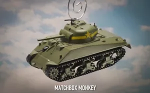 USA Sherman Tank M4 D-Day Utah Beach WWII Army USMC Christmas Ornament D-32 - Picture 1 of 12