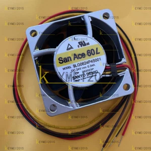 Sanyo DENKI 9LG0624P4S001 24V 0.34A 6025 60MM aluminum frame cooling fan - Picture 1 of 1
