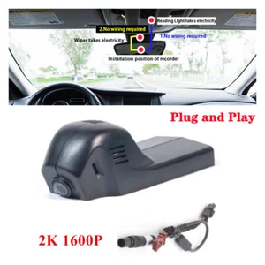 2K 1600P WIFI DVR DashCam PnP For BMW 1/3/5/X1/X3/X5 F10 F15 F20 F25 F40 F48 F31 - Bild 1 von 12