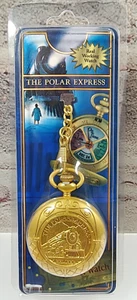 The Polar Express Conductor Pocket Watch Warner Bros. Real Working Watch - Picture 1 of 13