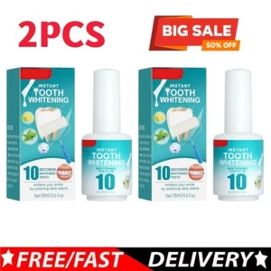 2x Tooth Paint,Instant Tooth Whitening Paint,Instant Whitening Paint For Teeth - Picture 1 of 14