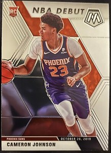 CAMERON JOHNSON PHOENIX SUNS ROOKIE CARD #265 1ST RC SP 2019-20 PANINI MOSAIC