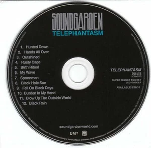 Soundgarden Telephantasm Deluxe CD DISC NUR 12-Track Album 2010 - Bild 1 von 1