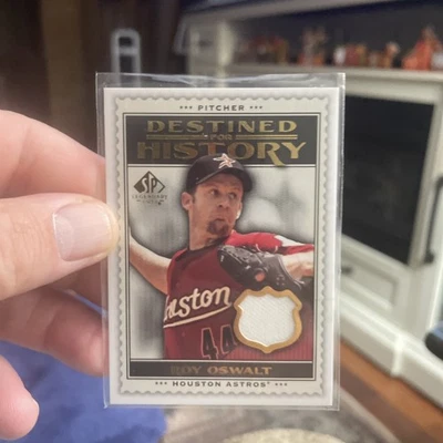 2009 SP Legendary Cuts - Destined for History Roy Oswalt #DHM-RO (MEM) - Image 1 of 2
