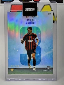 2024-25 Topps Total Football Game Paolo Maldini 11/50 Numeri Iconici 💎#1207 - Foto 1 di 3